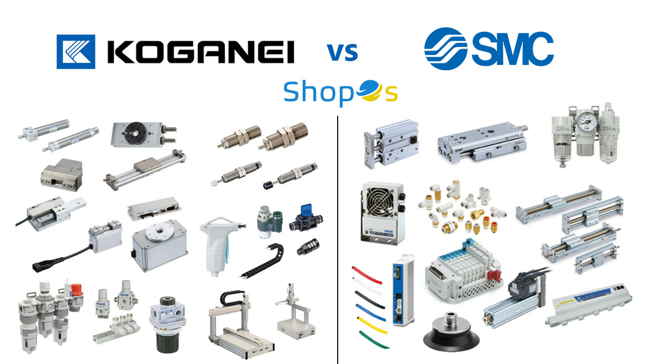 Nên dùng SMC hay Koganei? Gợi ý lựa chọn theo ứng dụng và chi phí vận hành nhà máy