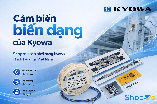 Cảm biến biến dạng là gì? Cảm biến biến dạng Kyowa: Phân loại, ưu điểm, và ứng dụng