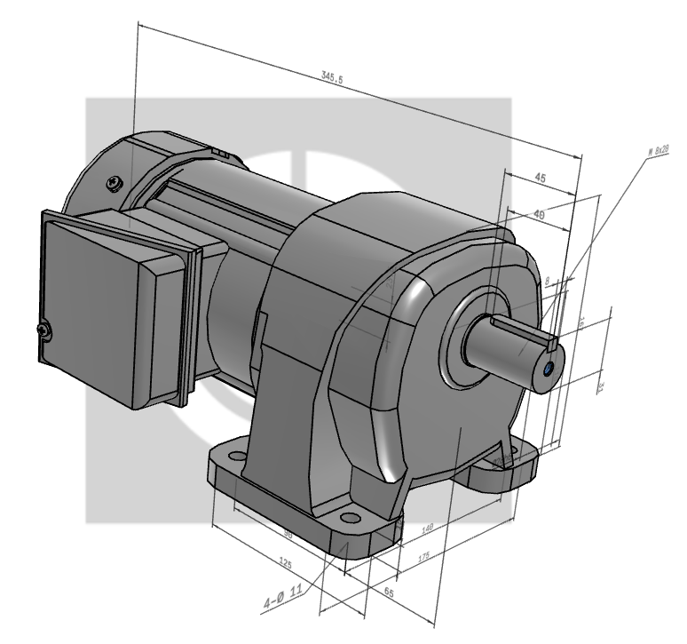 Động cơ Nissei G3L18N20-MM01TWNTJ4