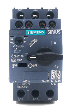 Công tắc điều khiển nguồn điện SIEMENS 3RV6011-1JA15