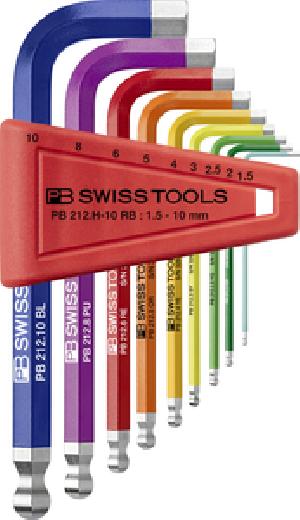 Bộ cờ lê lục giác chữ L PB Swiss Tools PB 212 H RB